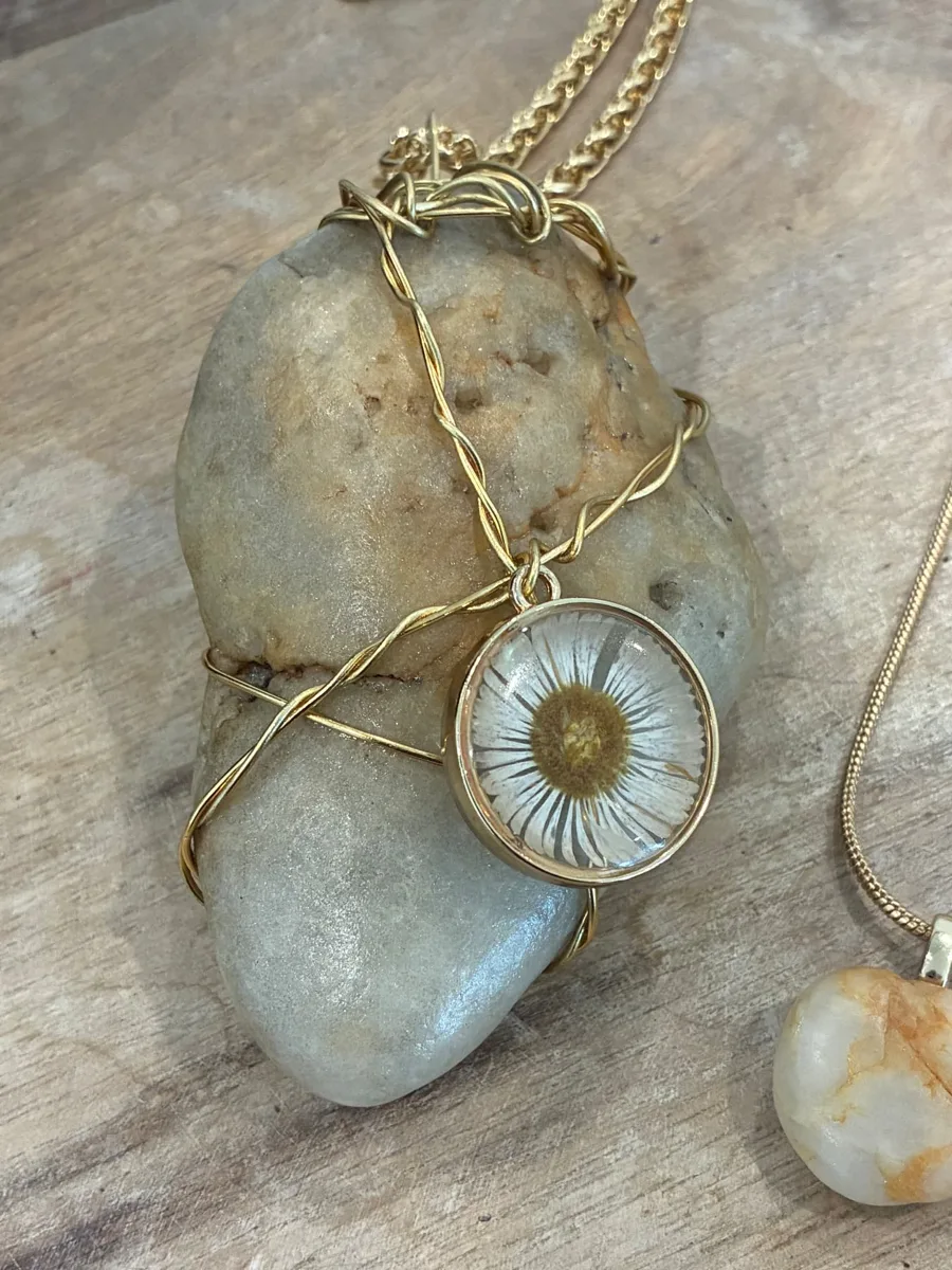 Flower Tide Statement — handmade one-of-one piece by Family Tides Jewelry