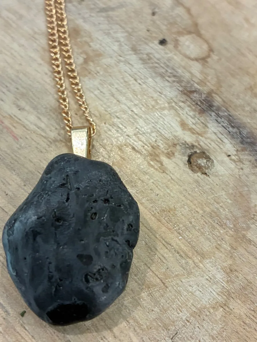 Midnight Stone — handmade one-of-one piece by Family Tides Jewelry