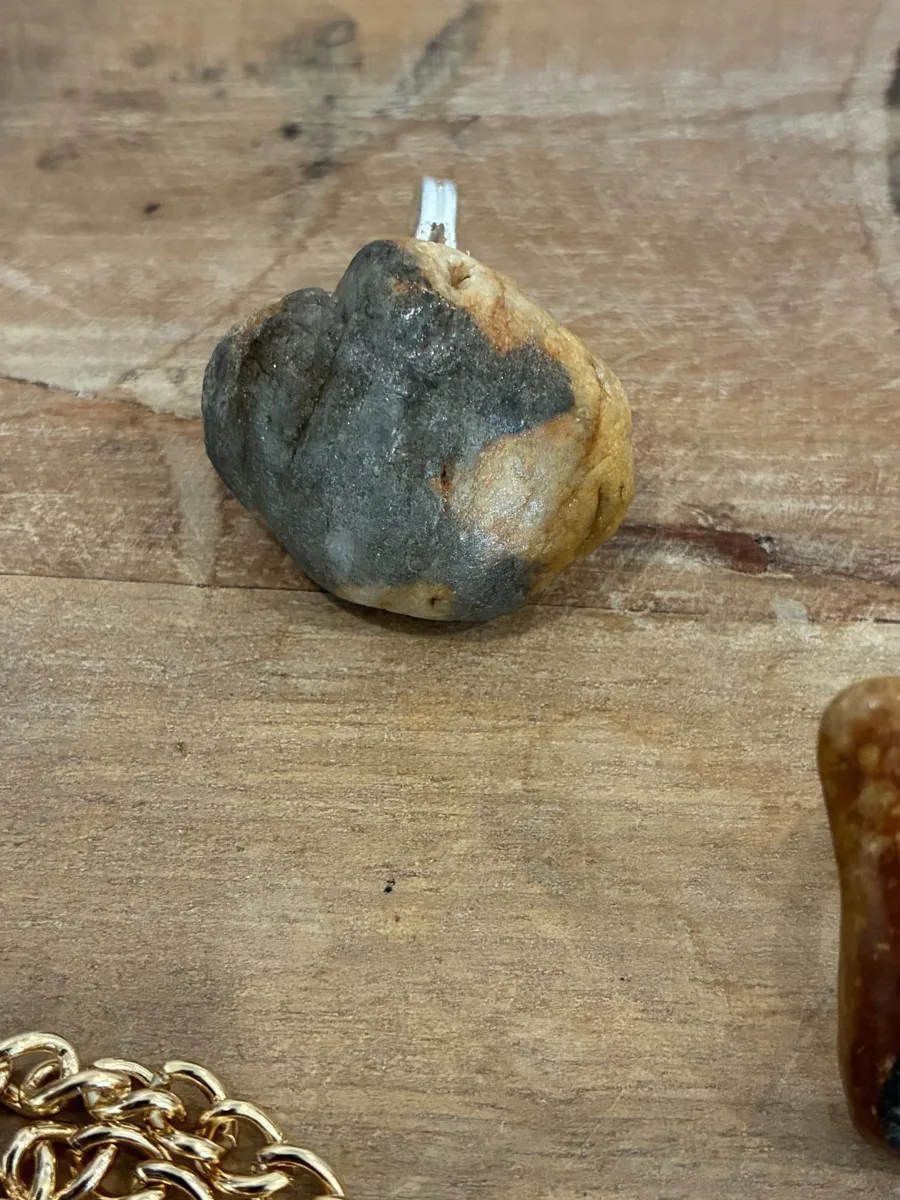Two Shores Ring — handmade beach stone piece from Sea Isle City, NJ